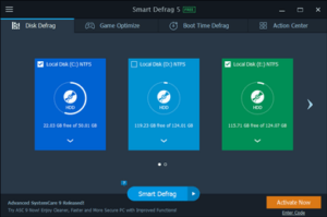 IObit Smart Defrag Pro 